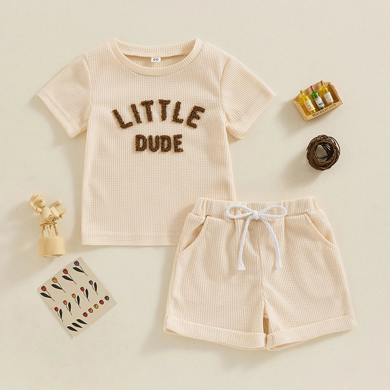 T-shirt and shorts Outfit Set Summer for Toddler and Boys