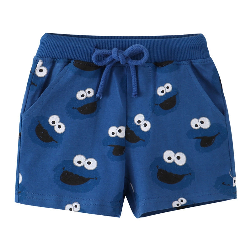 Cartoon Animals Print Children's Shorts Boys