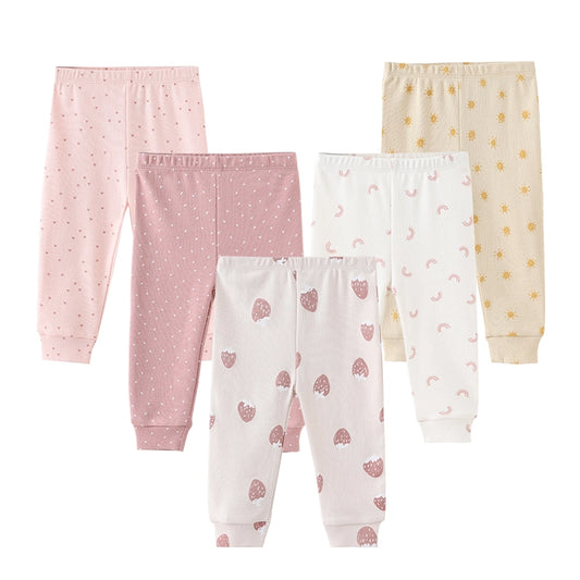 Soft Cartoon Baby Pants Set Baby Boys and Girls
