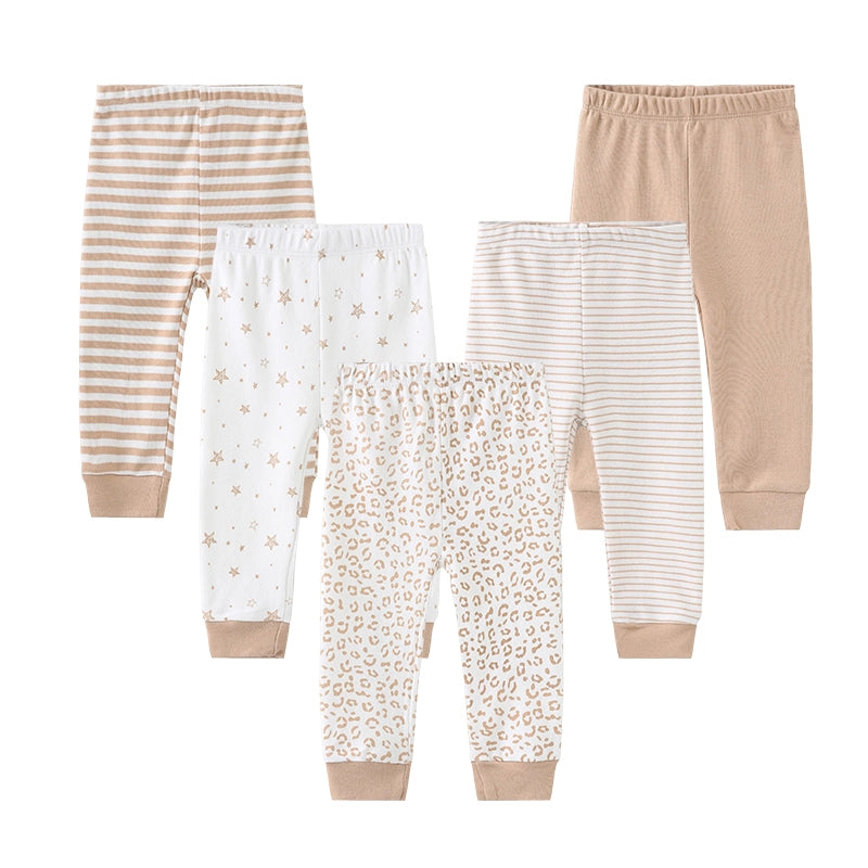 Soft Cartoon Baby Pants Set Baby Boys and Girls