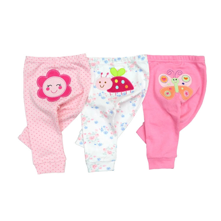 Soft Cartoon Baby Pants Set Baby Boys and Girls