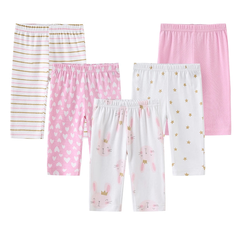 Soft Cartoon Baby Pants Set Baby Boys and Girls