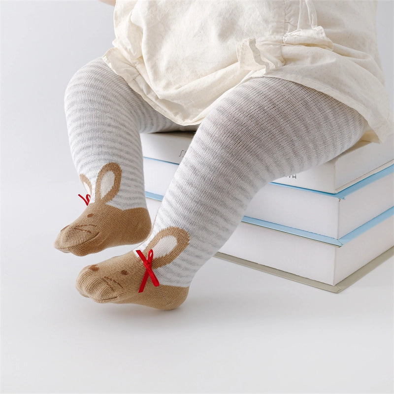 Baby Girl Knitted Stocking 4Pair Set Leggings Socks