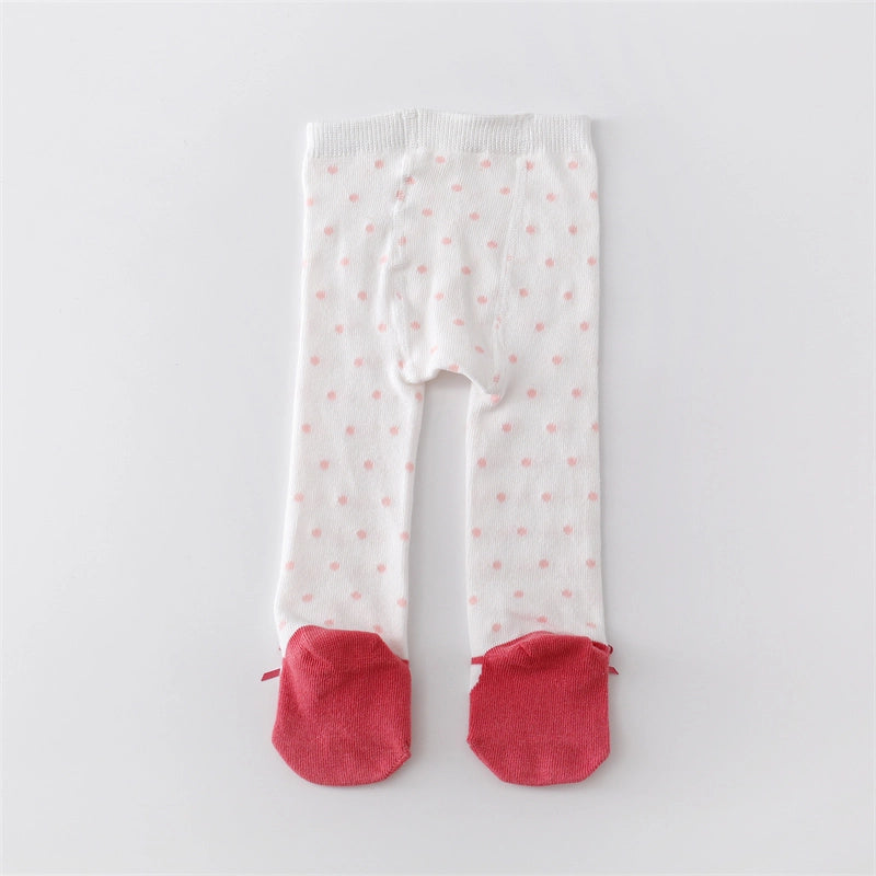 Baby Girl Knitted Stocking 4Pair Set Leggings Socks