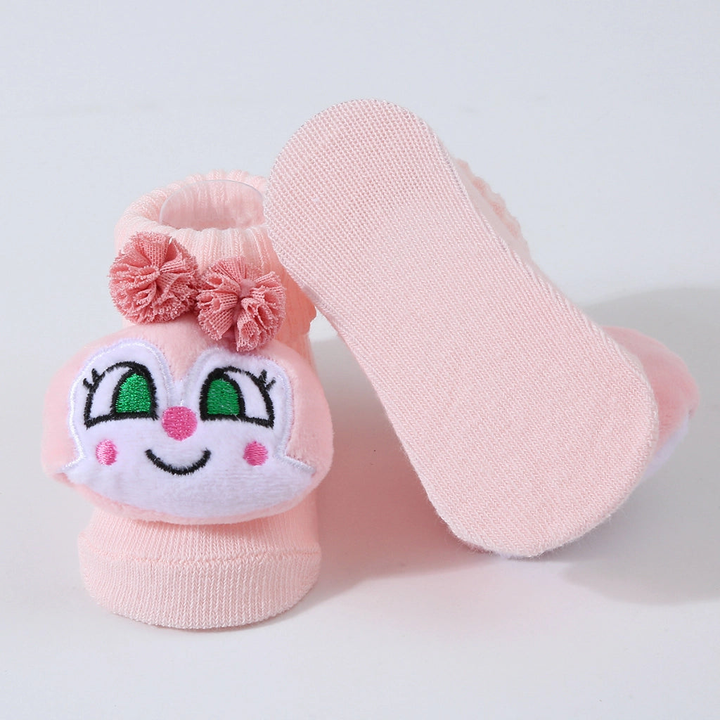 Cute Cartoon Doll Newborn Socks Shoes