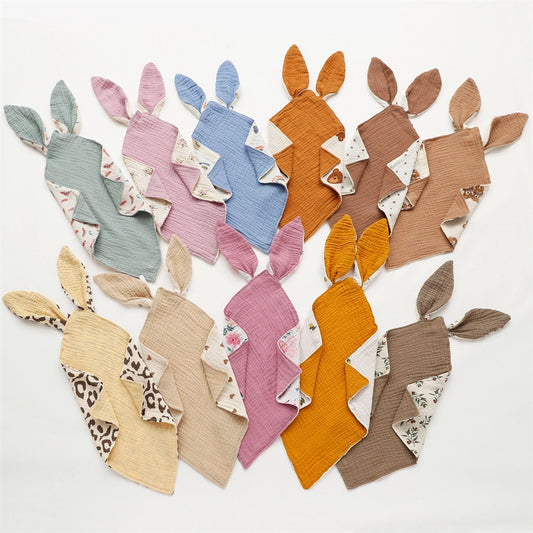 Cute Rabbit Ears Baby Comforter Blanket Wrap