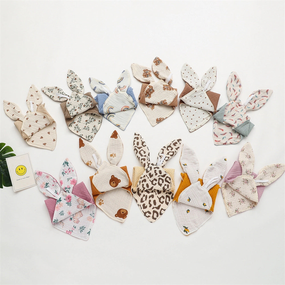 Cute Rabbit Ears Baby Comforter Blanket Wrap