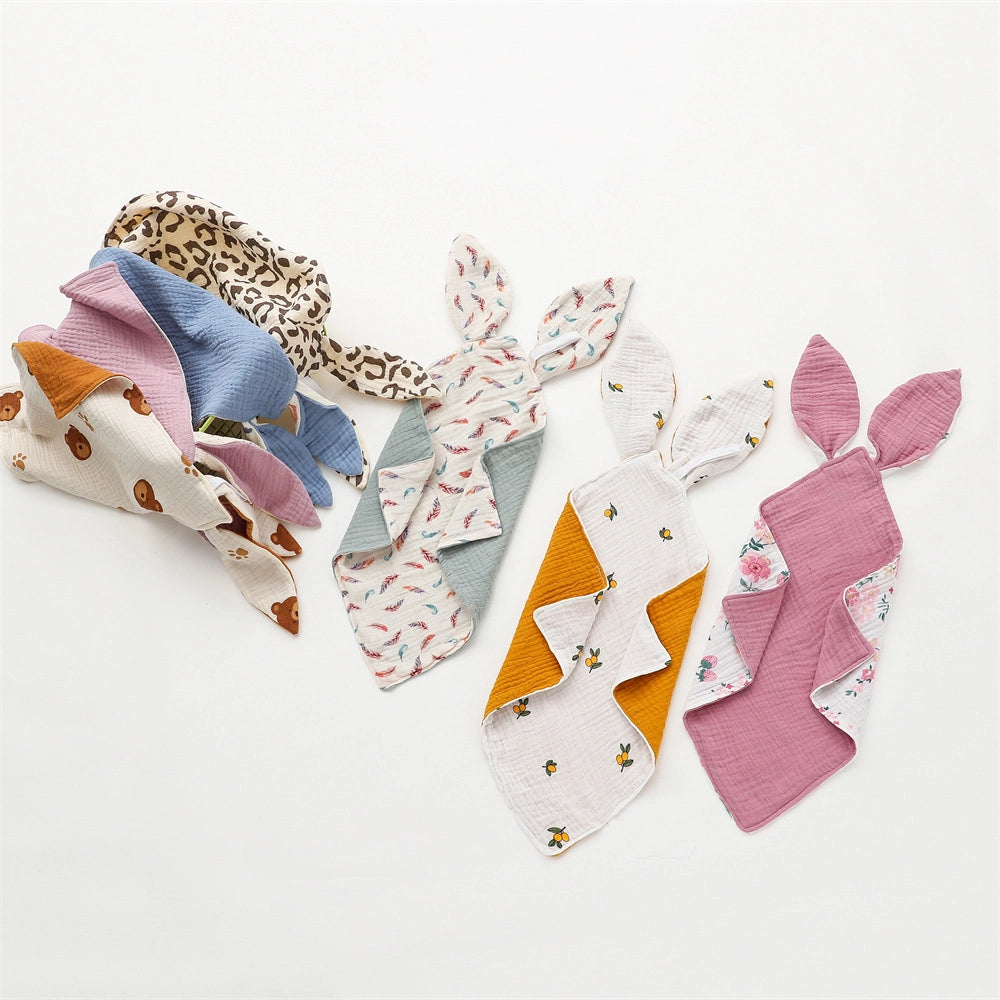 Cute Rabbit Ears Baby Comforter Blanket Wrap