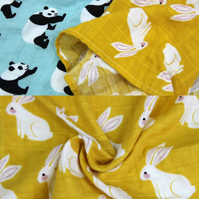 Organic Cotton Baby Blankets - Soft & Cozy Essentials Wrap
