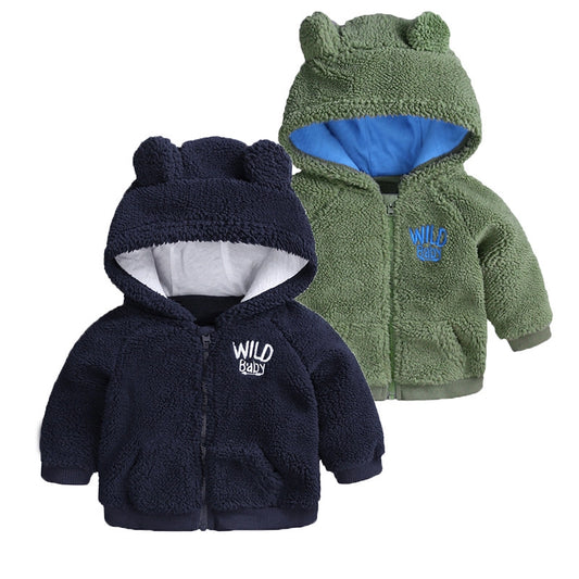 Newborn Winter Hoodie Sweatshirt Jacket Boy Girl