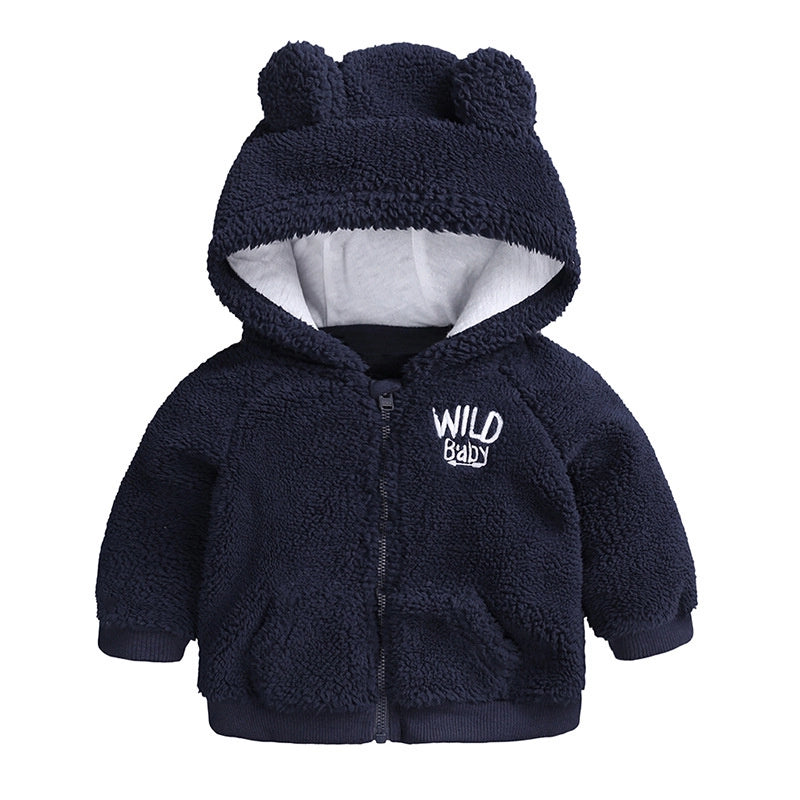 Newborn Winter Hoodie Sweatshirt Jacket Boy Girl