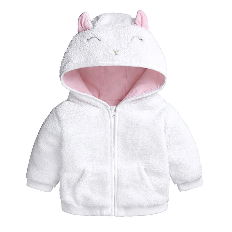Newborn Winter Hoodie Sweatshirt Jacket Boy Girl
