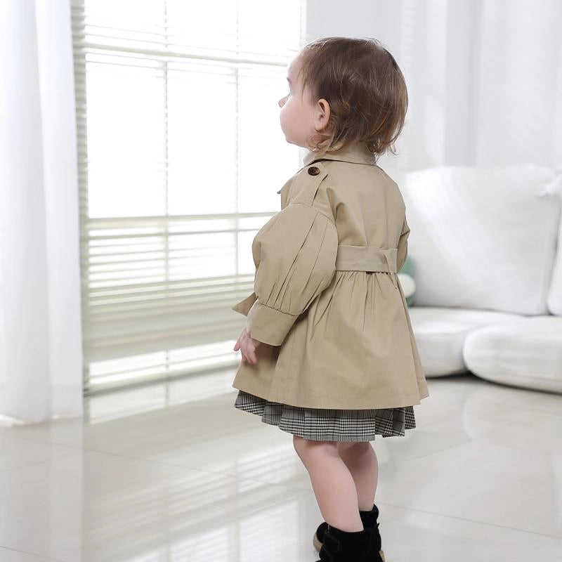 Korean Style Kids Spring Windbreaker Jacket