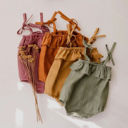 Summer Baby Girls Cotton Romper