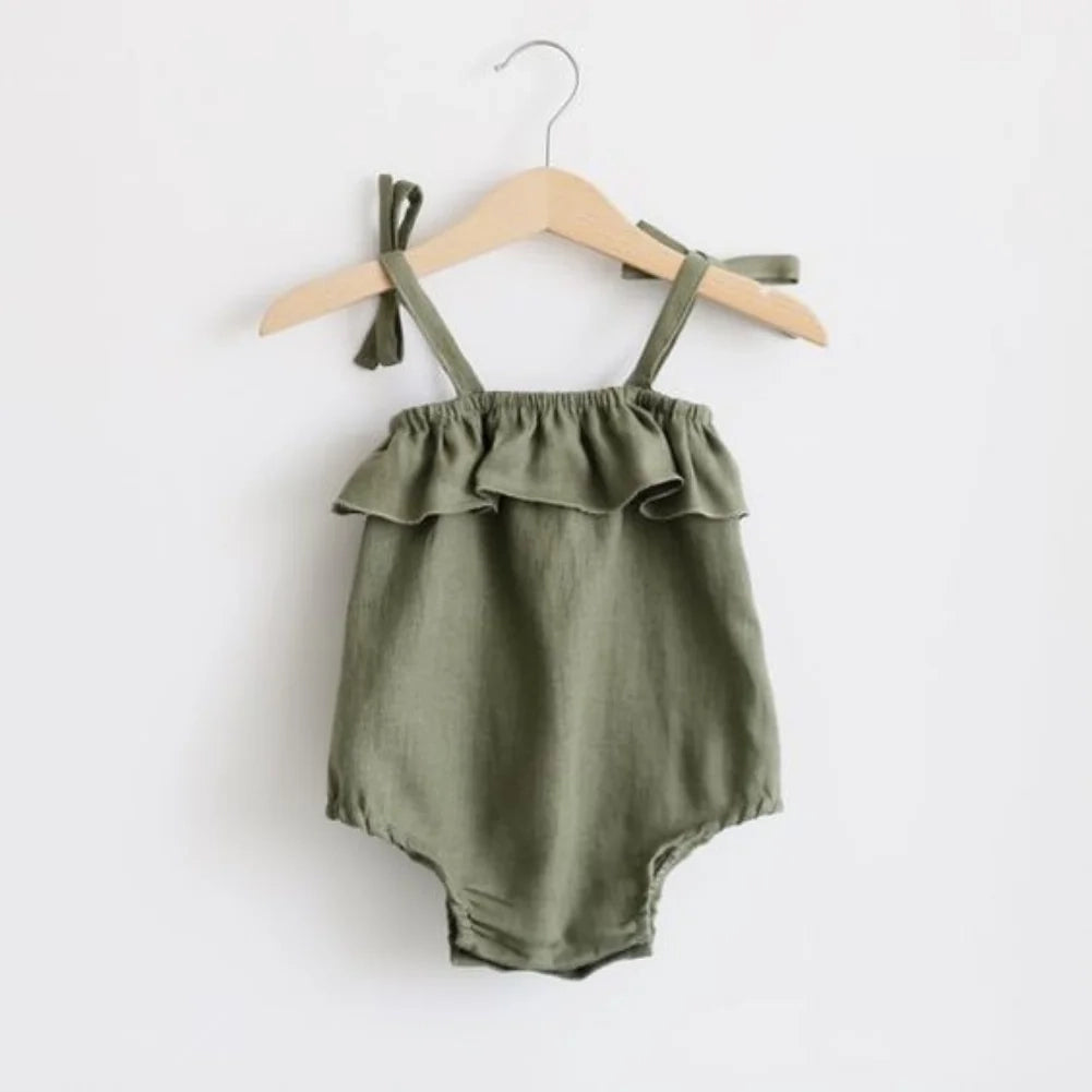 Summer Baby Girls Cotton Romper