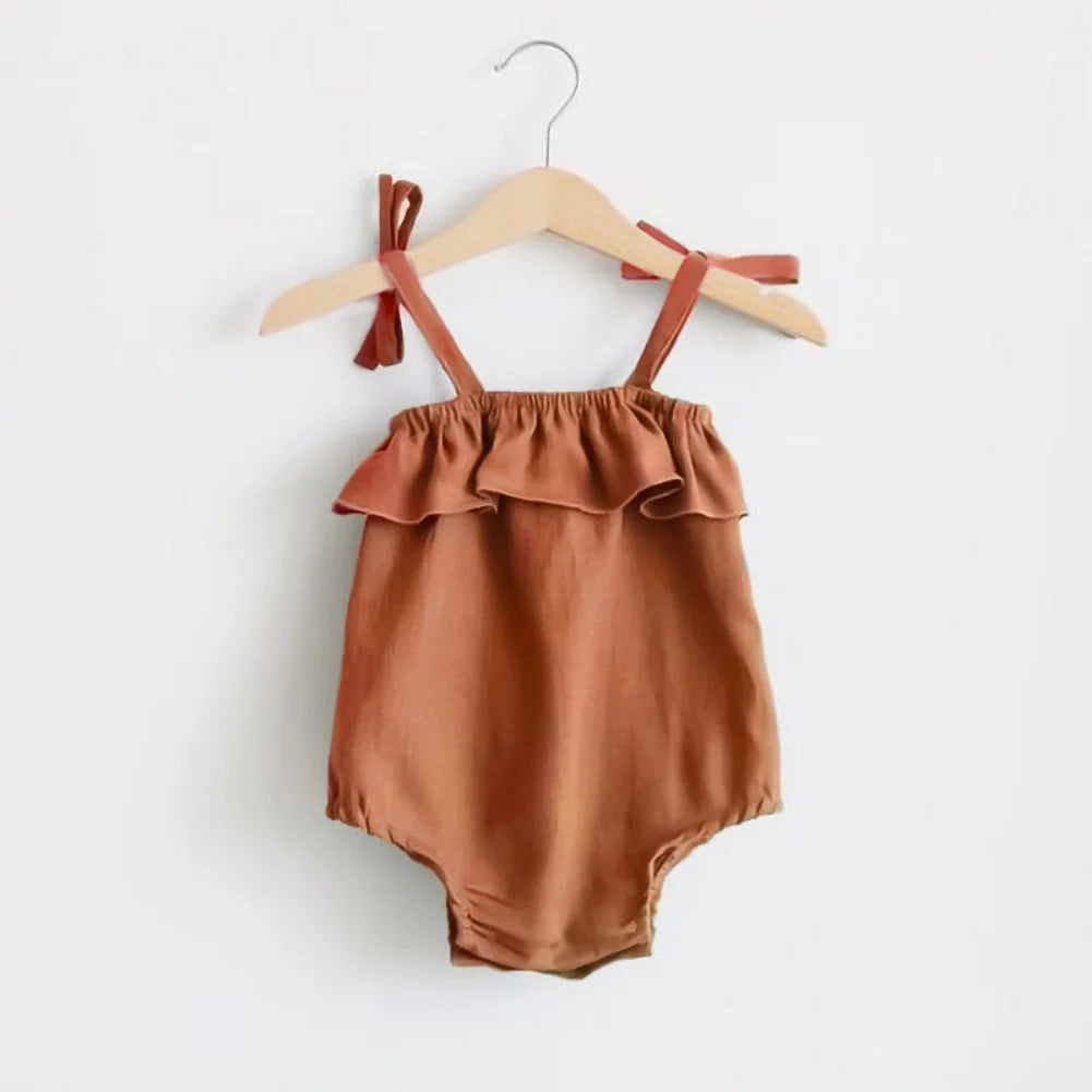 Summer Baby Girls Cotton Romper