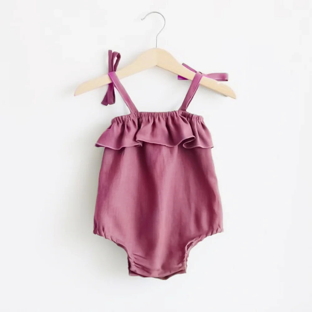 Summer Baby Girls Cotton Romper