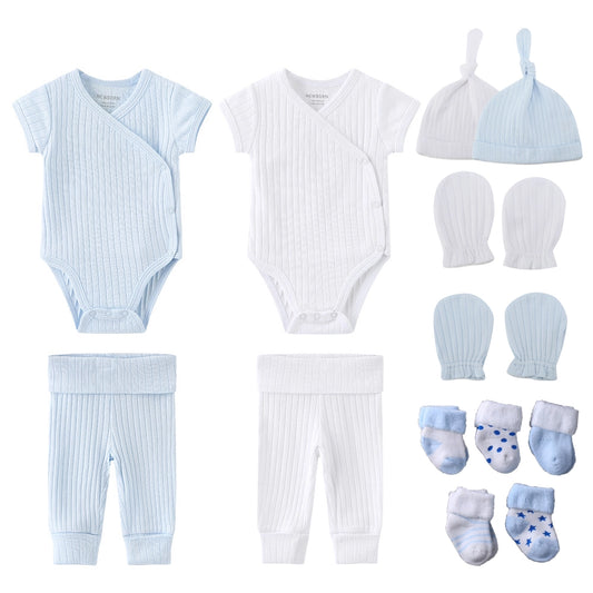 Newborn Baby Clothes Set 15 Pieces- 100% Cotton Best For Gift