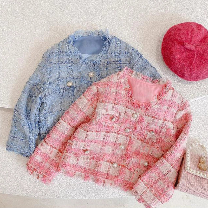 Korean Kids Jacket Autumn Spring Girls Coat