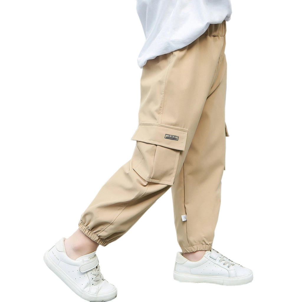 Boys Cargo Pant with Multi Pockets - Streetwear