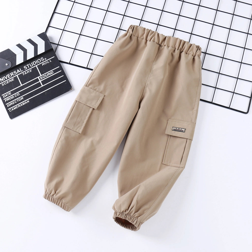 Boys Cargo Pant with Multi Pockets - Streetwear