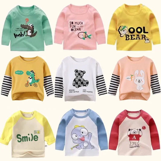 High-Quality Cartoon Print Kids T-Shirt Boys