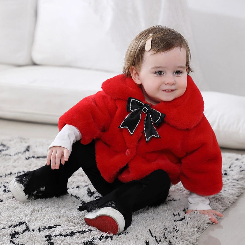 2024 New Winter Baby Girl Jacket