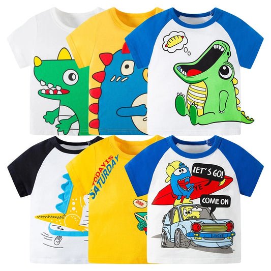 2024 Summer Kids Dinosaur T-Shirt
