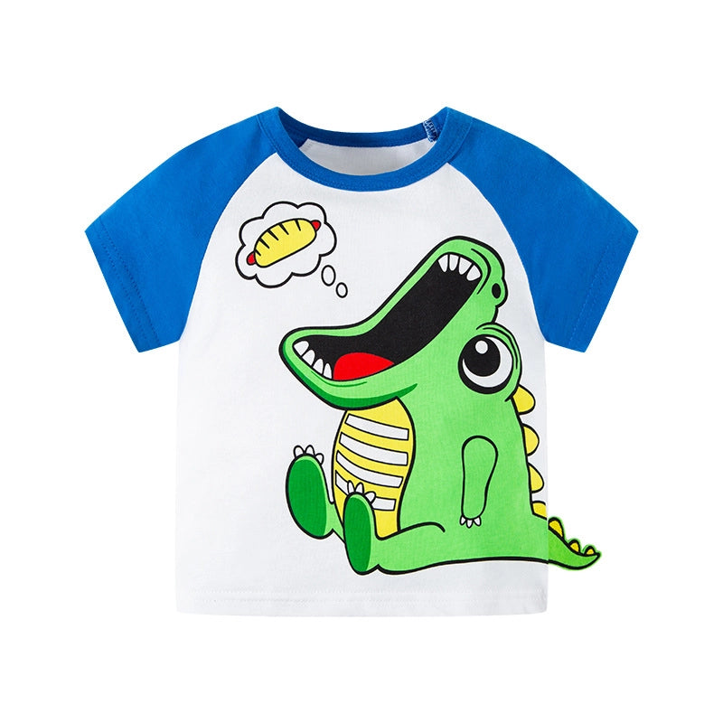 2024 Summer Kids Dinosaur T-Shirt