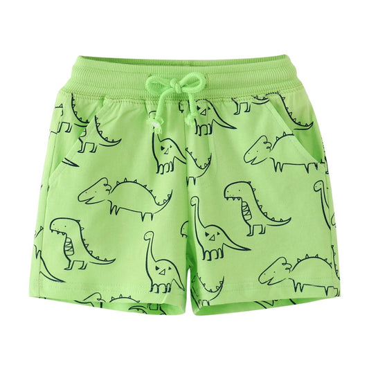 Jumping Meters Children's Dinosaur Print Shorts