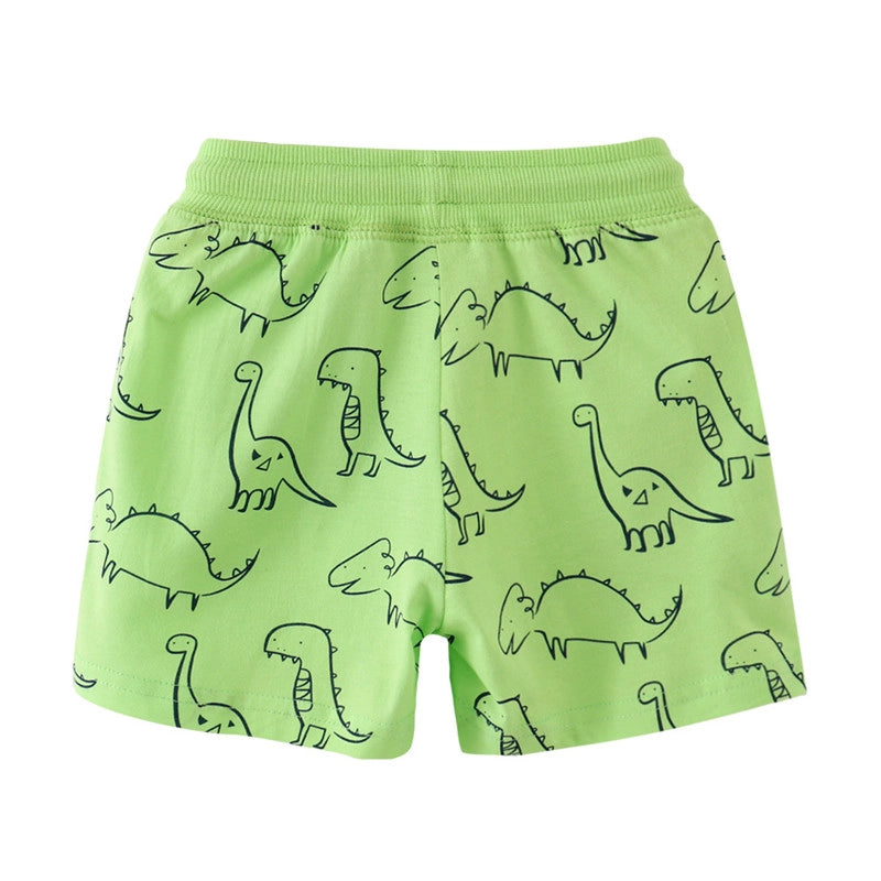 Jumping Meters Children's Dinosaur Print Shorts