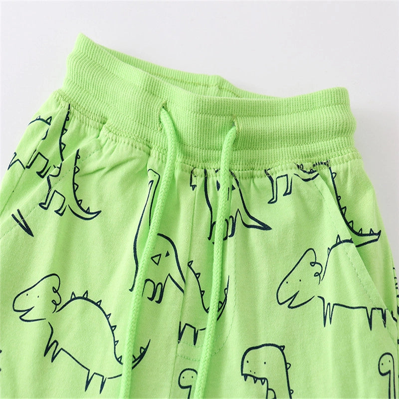 Jumping Meters Children's Dinosaur Print Shorts