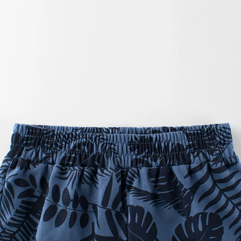 2024 Summer Boys Beach Shorts - Coconut Tree Print