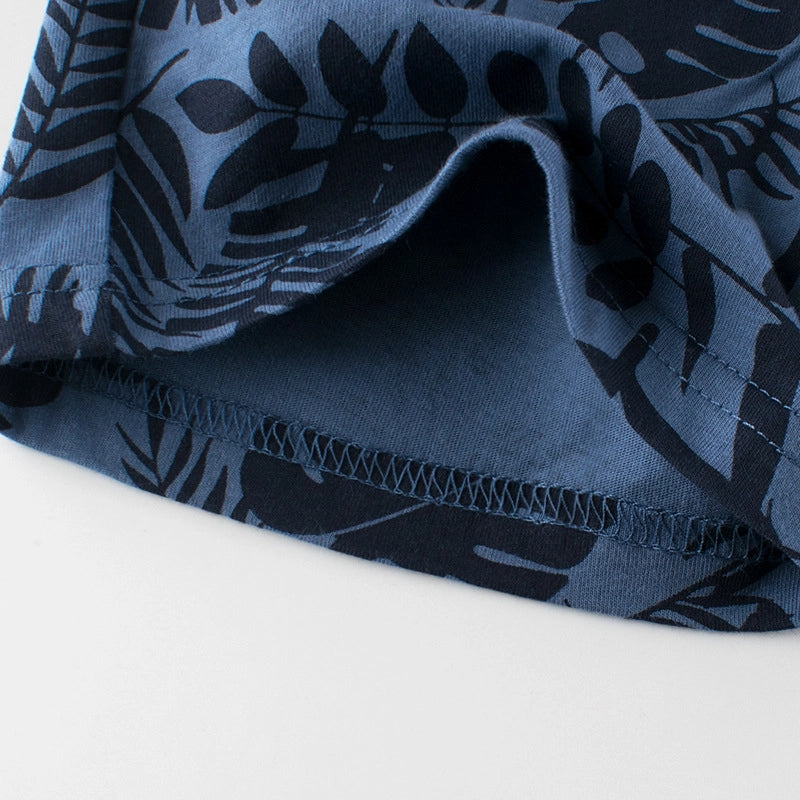 2024 Summer Boys Beach Shorts - Coconut Tree Print