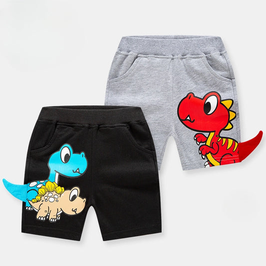 Cute Dinosaur Cartoon Shorts for Boys