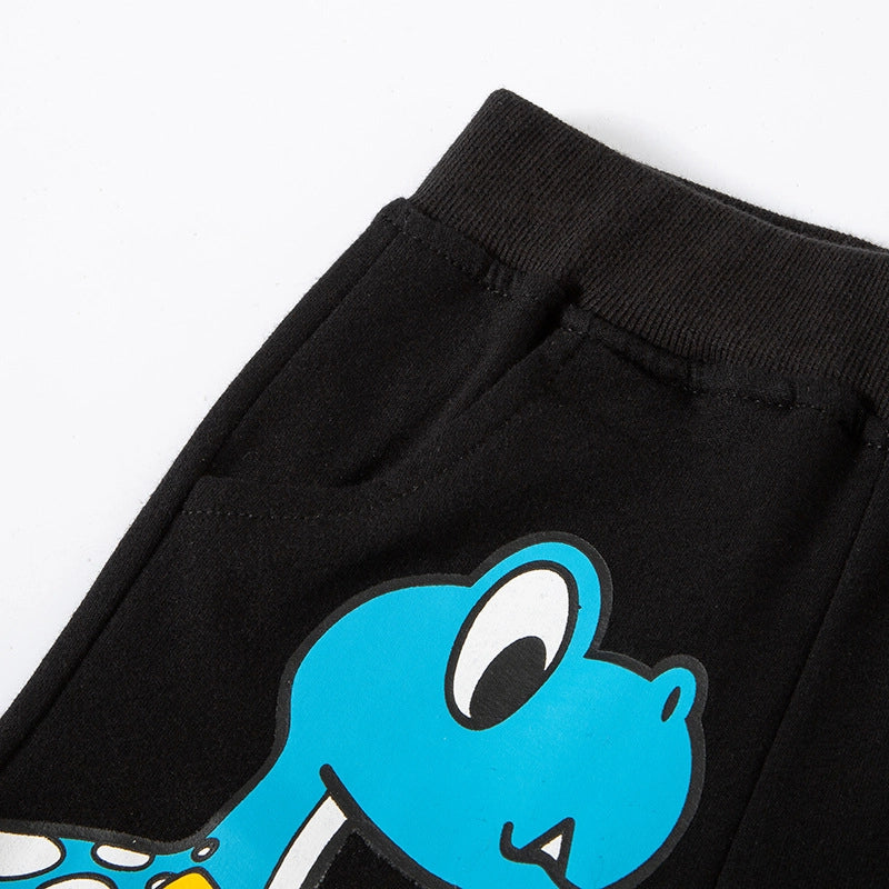 Cute Dinosaur Cartoon Shorts for Boys
