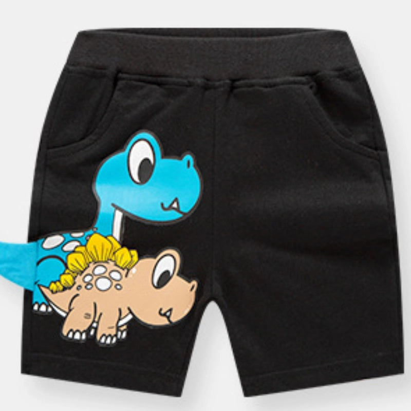 Cute Dinosaur Cartoon Shorts for Boys
