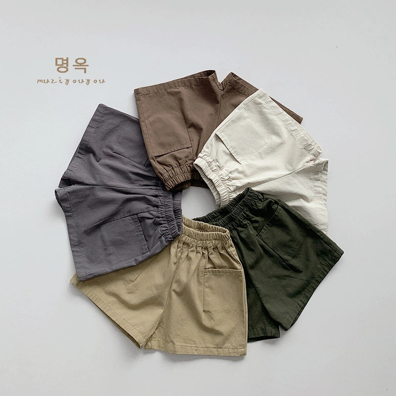 Stylish & Comfy Kids Vintage Summer Shorts