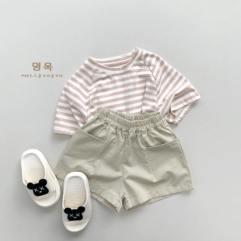 Stylish & Comfy Kids Vintage Summer Shorts