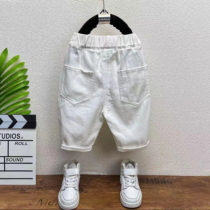 Boys' Summer Perforated Shorts
