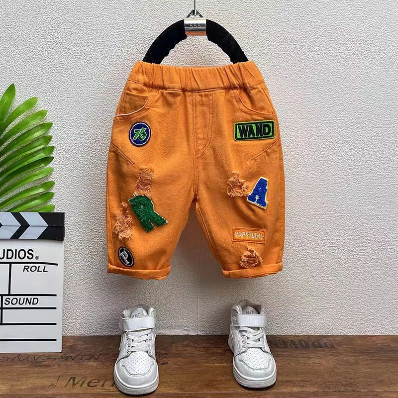 Boys' Summer Perforated Shorts