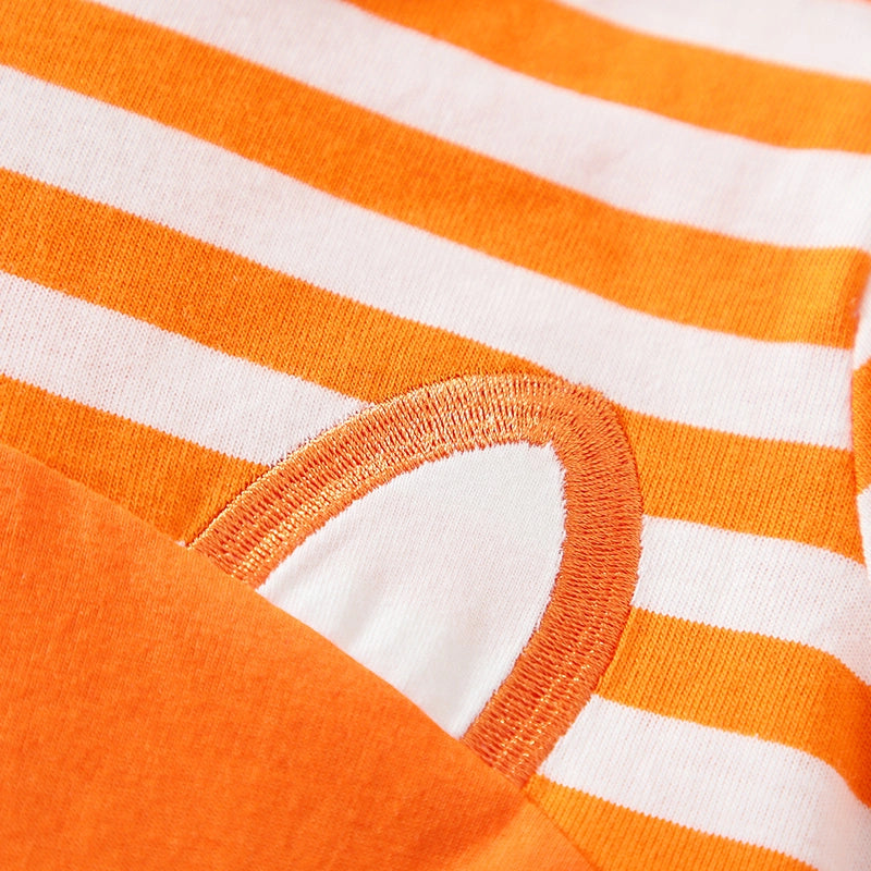 Cute Cartoon Fox Print Baby Bodysuit