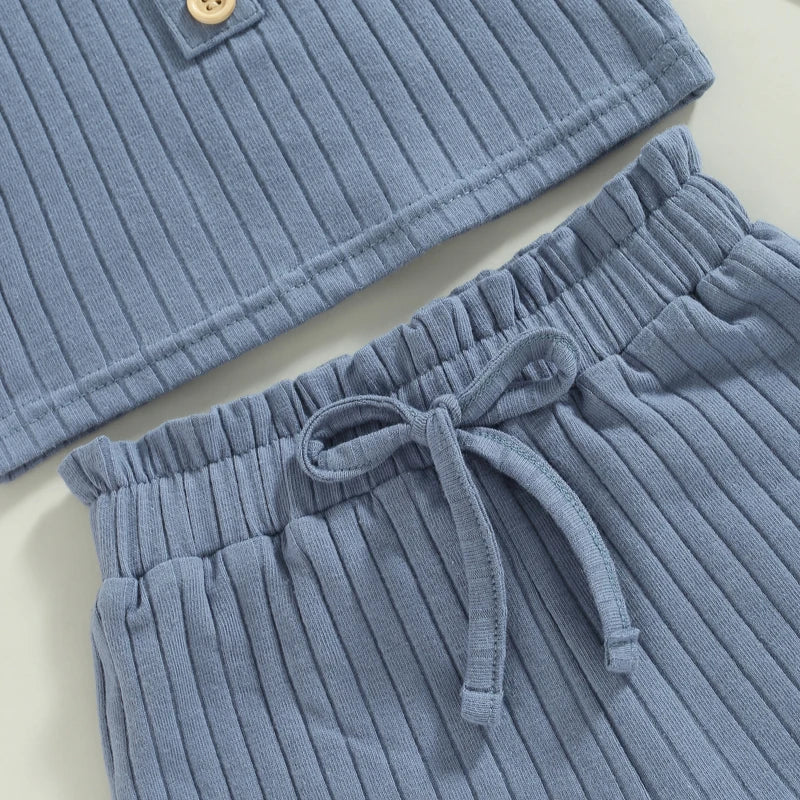 Summer Toddler Girls Outfit Set