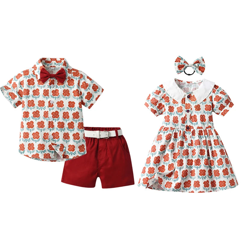 Kids(Boy and Girl) Matching Outfits Set