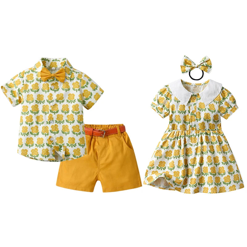 Kids(Boy and Girl) Matching Outfits Set