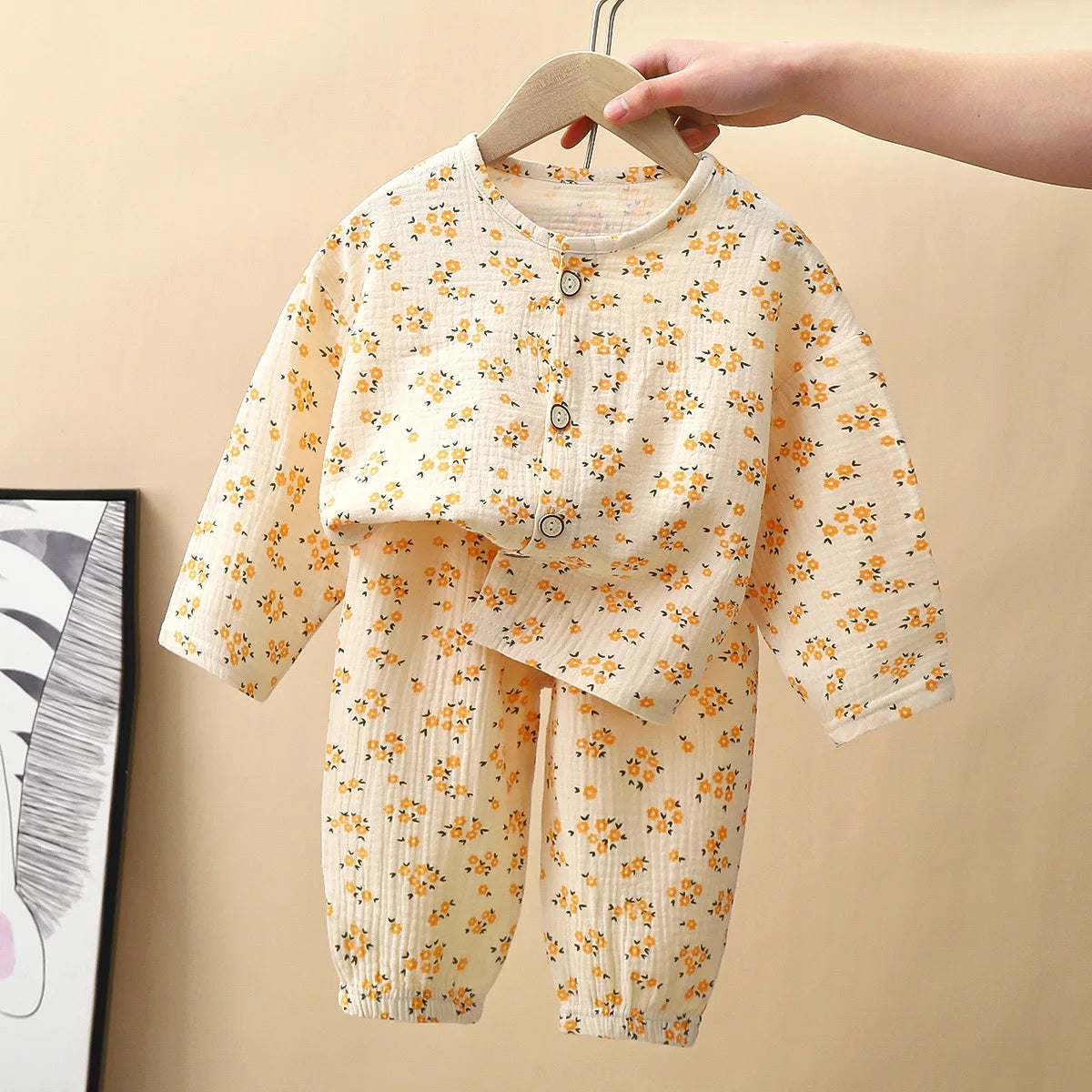 Muslin Cotton Baby Suit Outfit Set