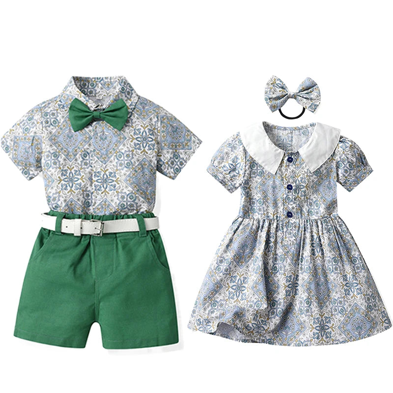 Kids(Boy and Girl) Matching Outfits Set