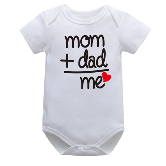 I Love Mom & Dad Romper