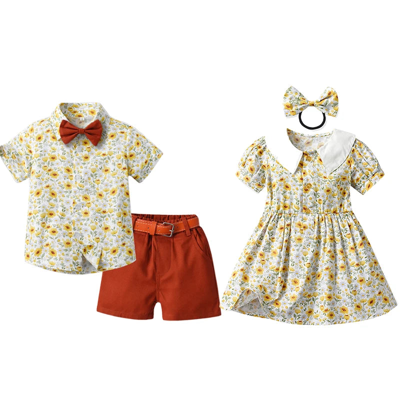 Kids(Boy and Girl) Matching Outfits Set