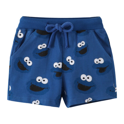 Cartoon Animals Print Children's Shorts Boys